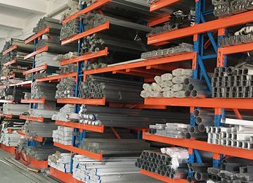 6米長鋁型材存儲用哪種望牛墩東莞倉儲貨架？【易達貨架】