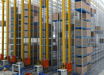 自動升降的鳳崗東莞倉儲貨架【易達貨架】