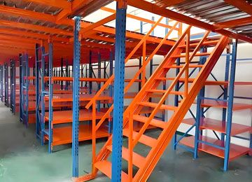 外貿(mào)閣樓平臺(tái)貨架包裝圖片哪里有？【易達(dá)貨架】