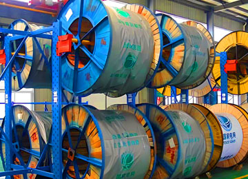 線纜貨架倉儲貨架，卷狀貨物密集型高效存儲方案【易達貨架】