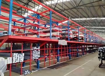 家裝管材倉儲貨架，2-10米管材存儲解決方案【易達貨架】