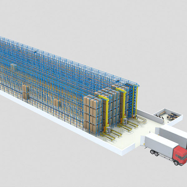 物流自動(dòng)化倉庫貨架